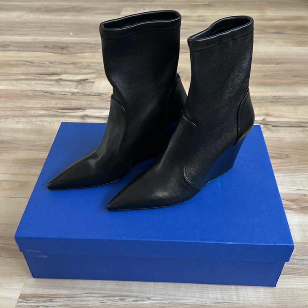 Stuart Weitzman sock bootie